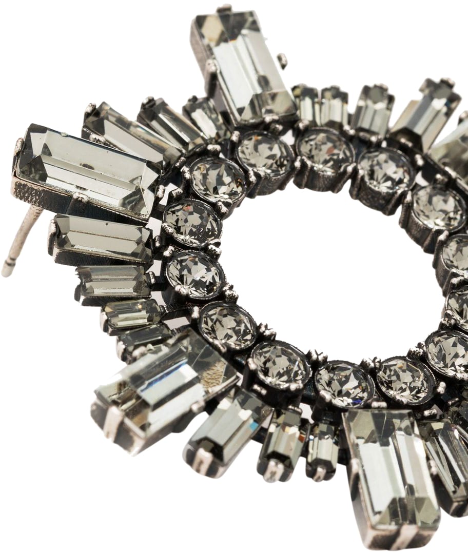 Amina Muaddi Bijoux Black Zwart