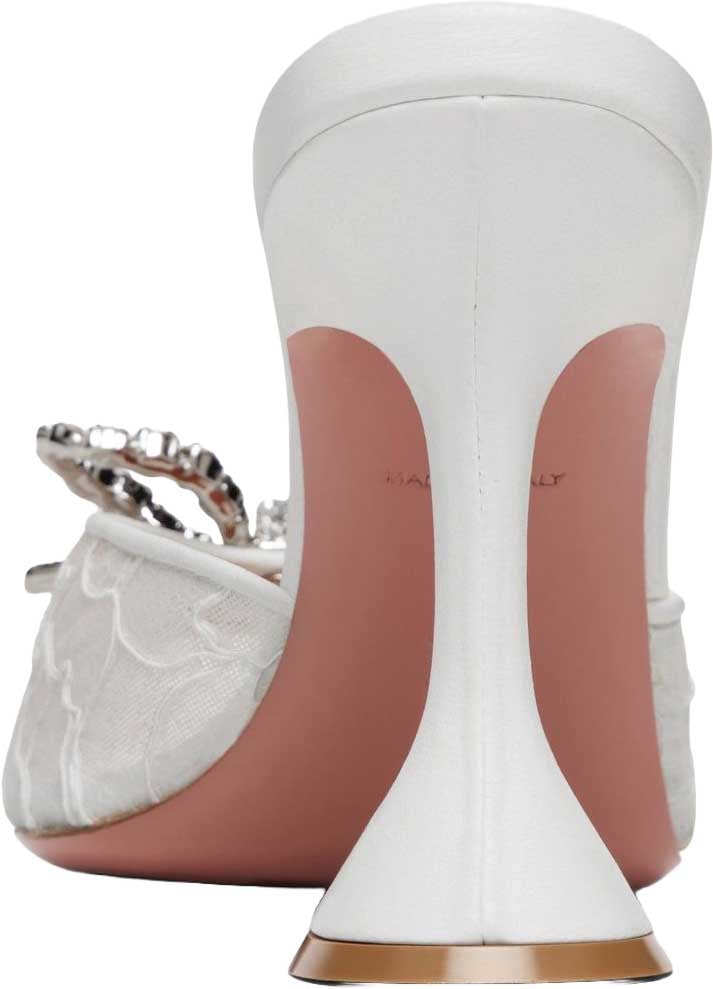 Amina Muaddi Sandals White Wit