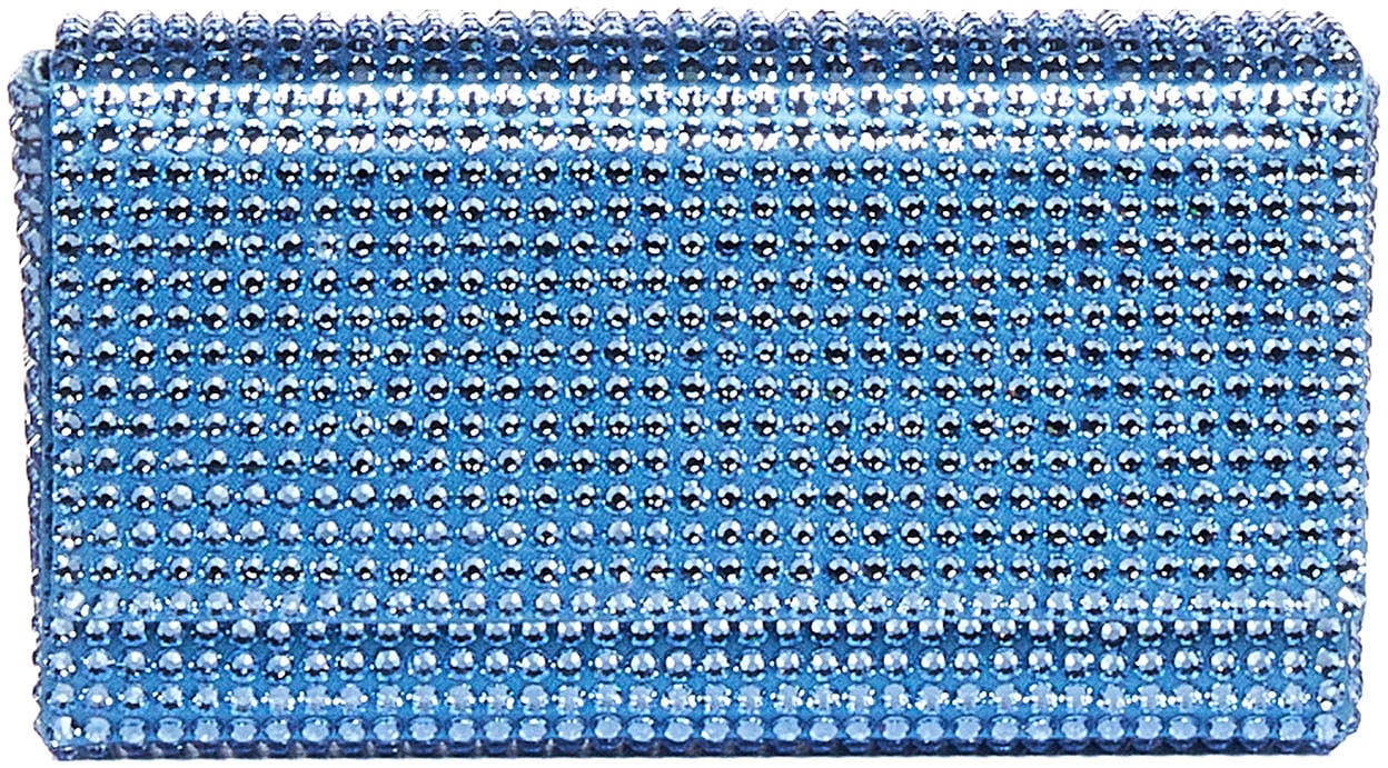 Amina Muaddi Bags Blue Blauw