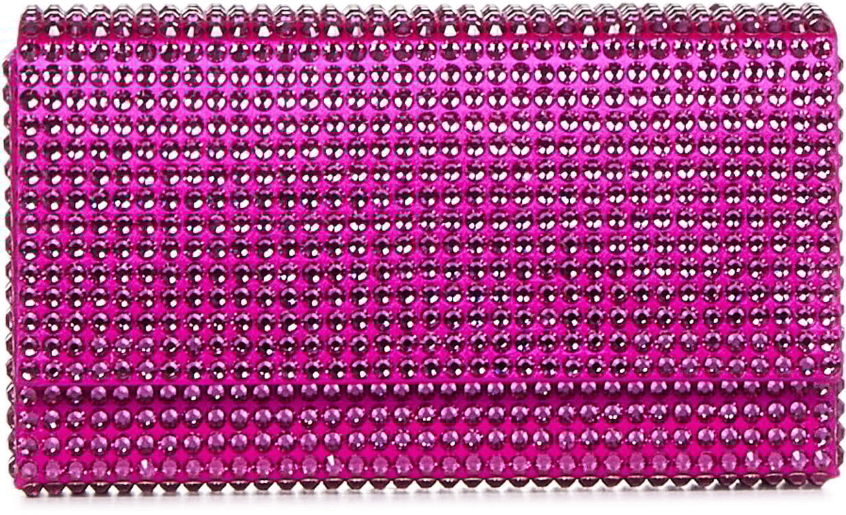 Amina Muaddi Bags Fuchsia Roze