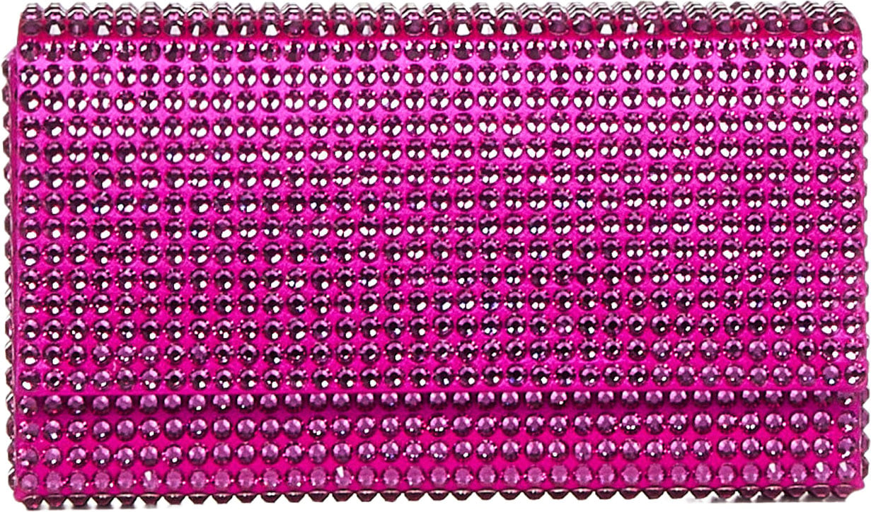 Amina Muaddi Bags Fuxia Roze