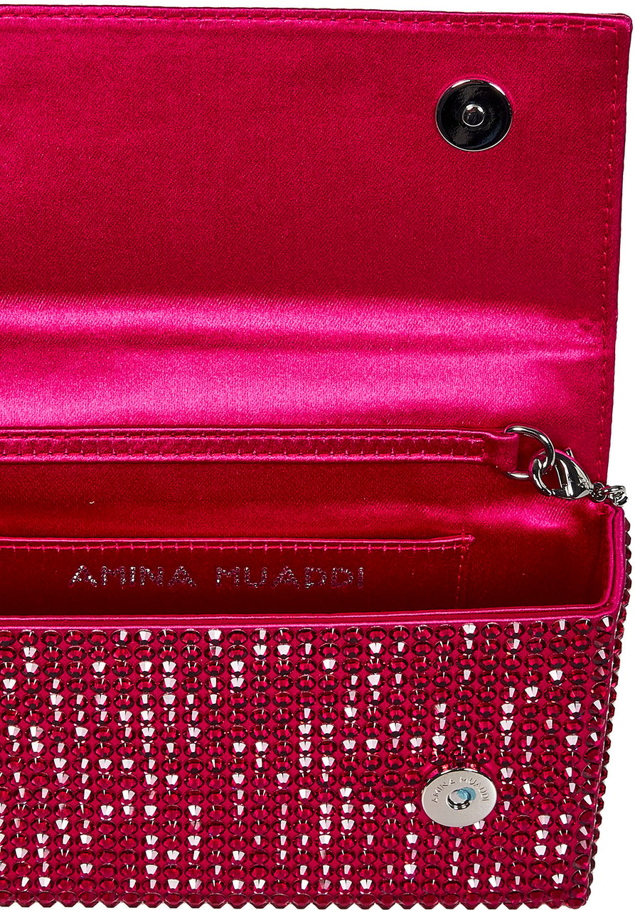 Amina Muaddi Bags Red Rood