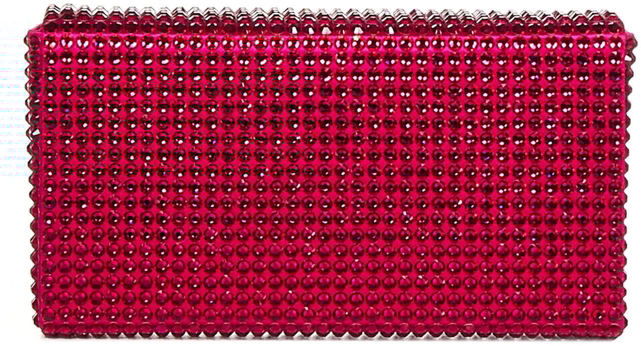 Amina Muaddi Bags Red Rood