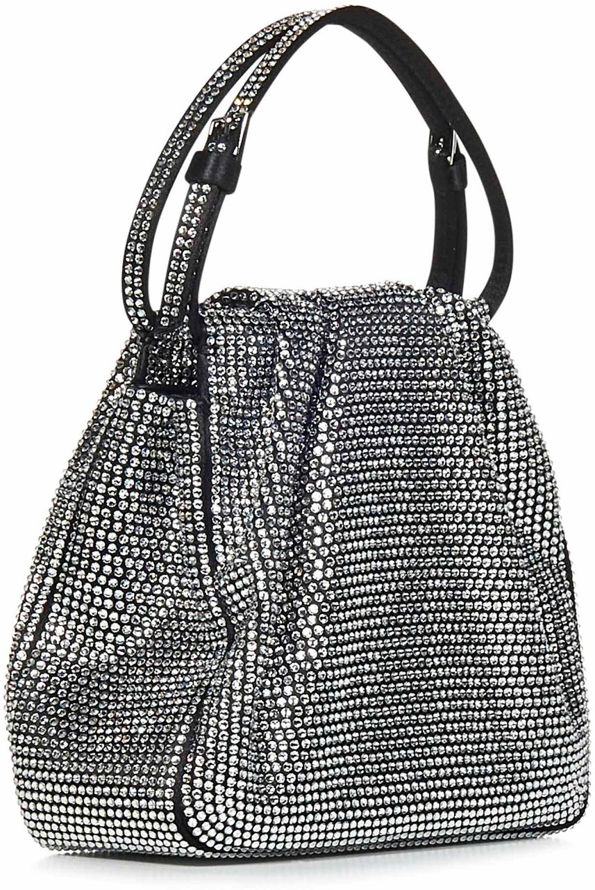 Amina Muaddi Bags Black Zwart