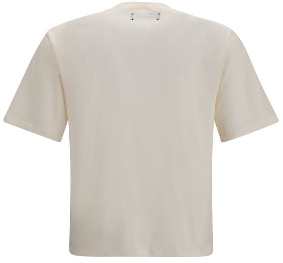 Amiri Beige Cotton T-Shirt Divers