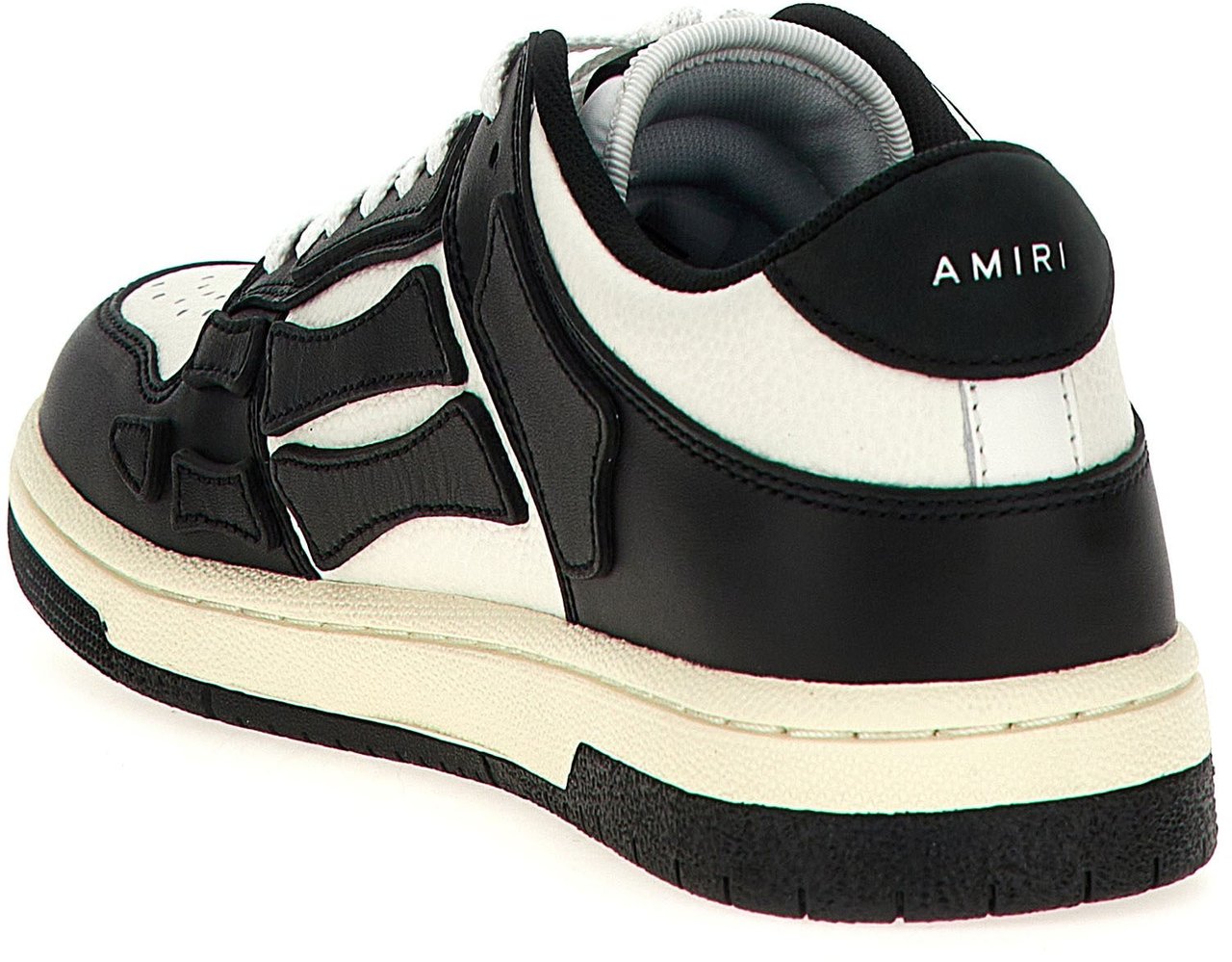 Amiri Bicolor Cowhide Low Top Sneakers Divers