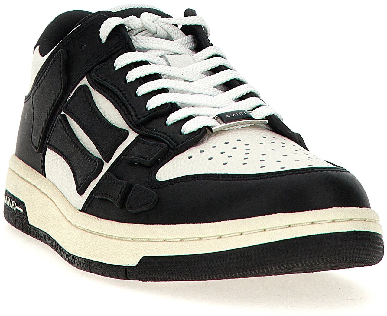 Amiri Bicolor Cowhide Low Top Sneakers Divers