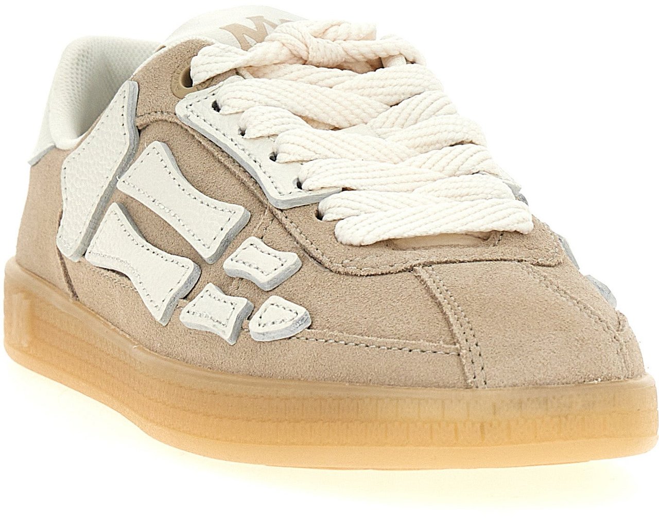 Amiri Beige Cowhide Sneakers Beige