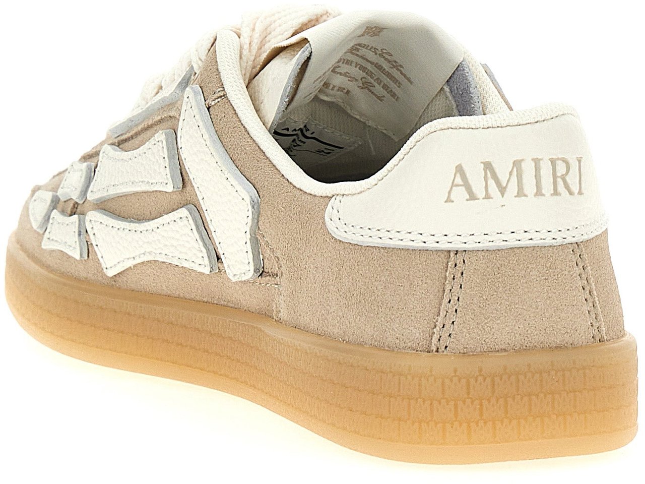 Amiri Beige Cowhide Sneakers Beige
