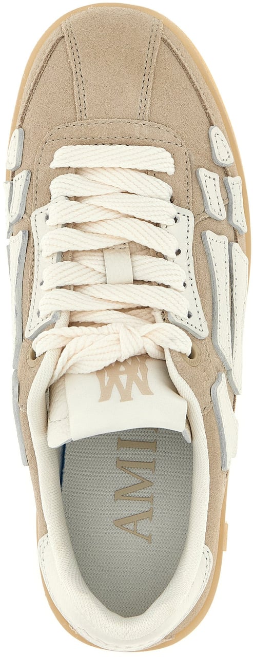 Amiri Beige Cowhide Sneakers Beige
