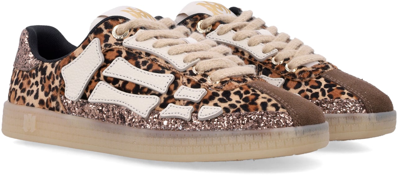 Amiri Leopard Pacfic Bones Marrone Beige