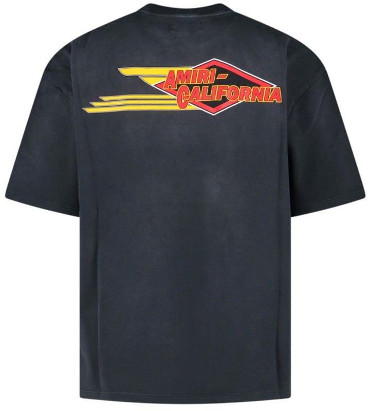 Amiri "Eagle" T-Shirt Black Zwart