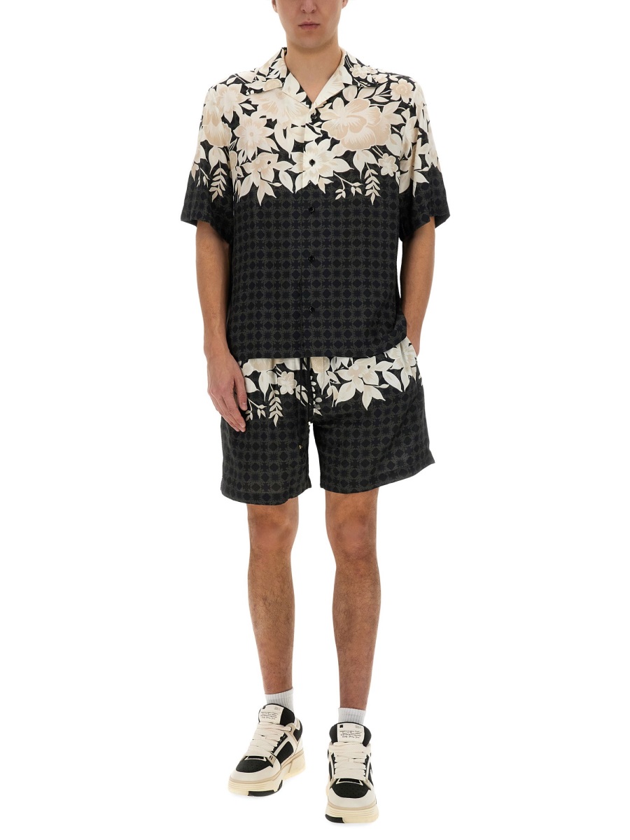Amiri BERMUDA "GARDEN" Zwart