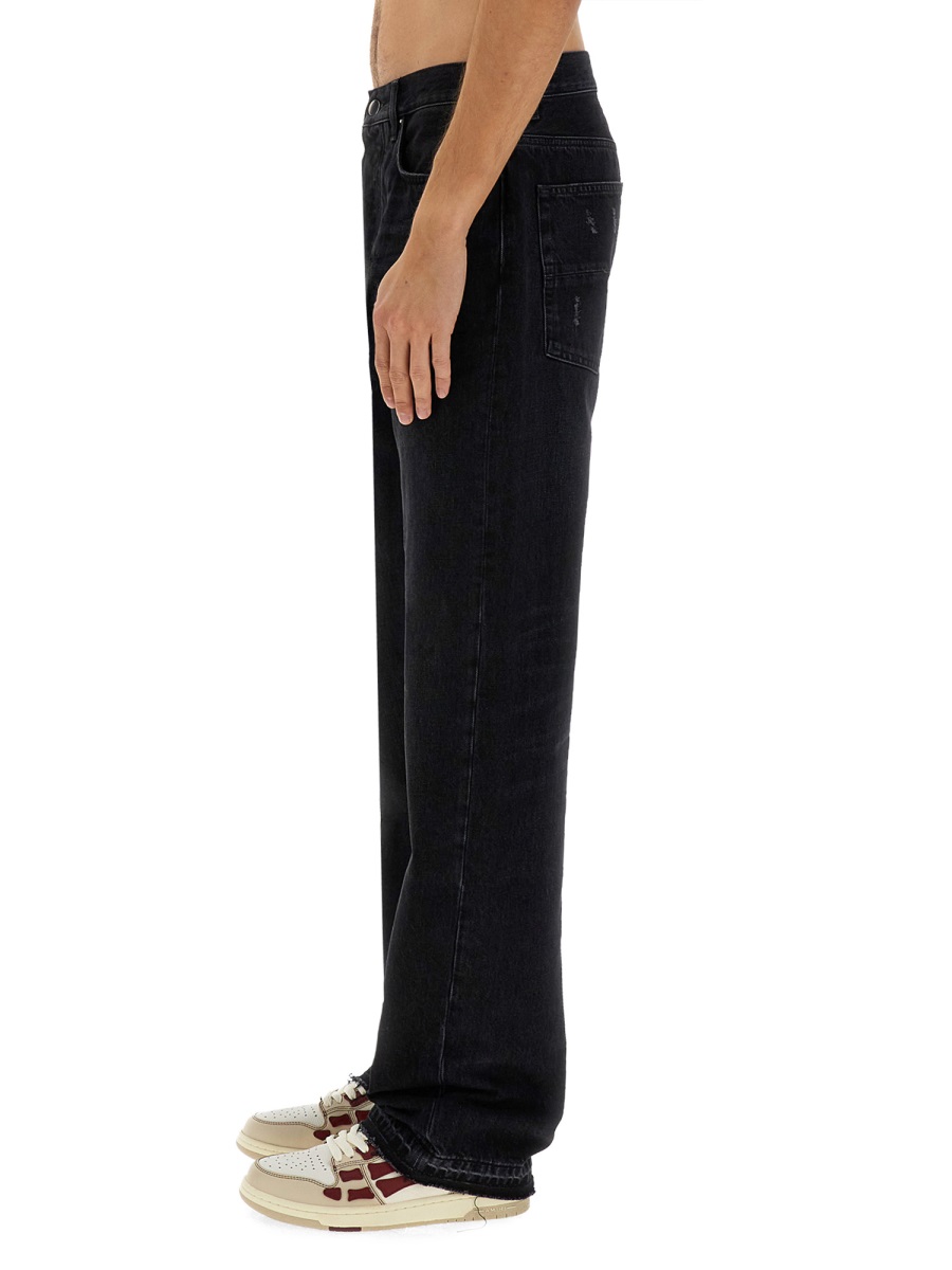 Amiri STRAIGHT LEG JEANS Zwart