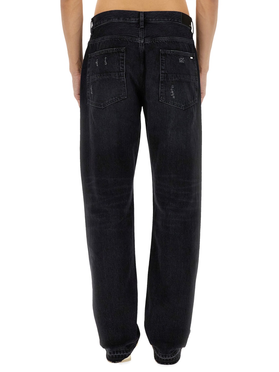 Amiri STRAIGHT LEG JEANS Zwart