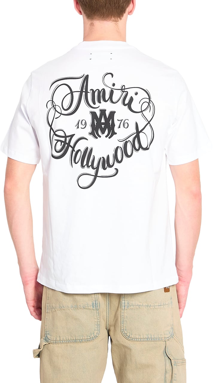 Amiri Hollywood T-shirt Wit