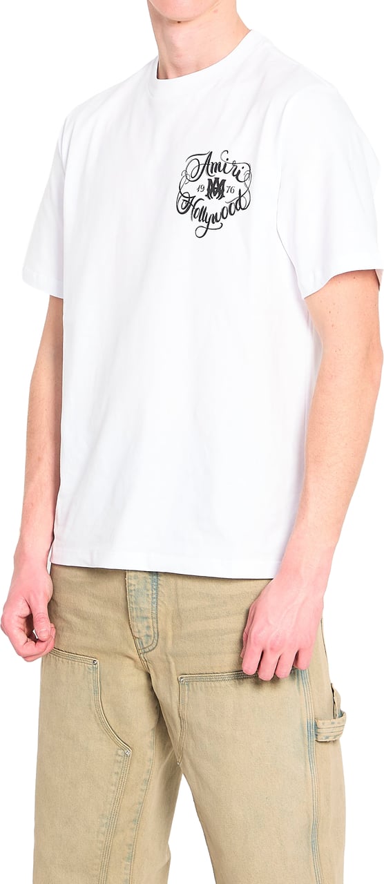 Amiri Hollywood T-shirt Wit