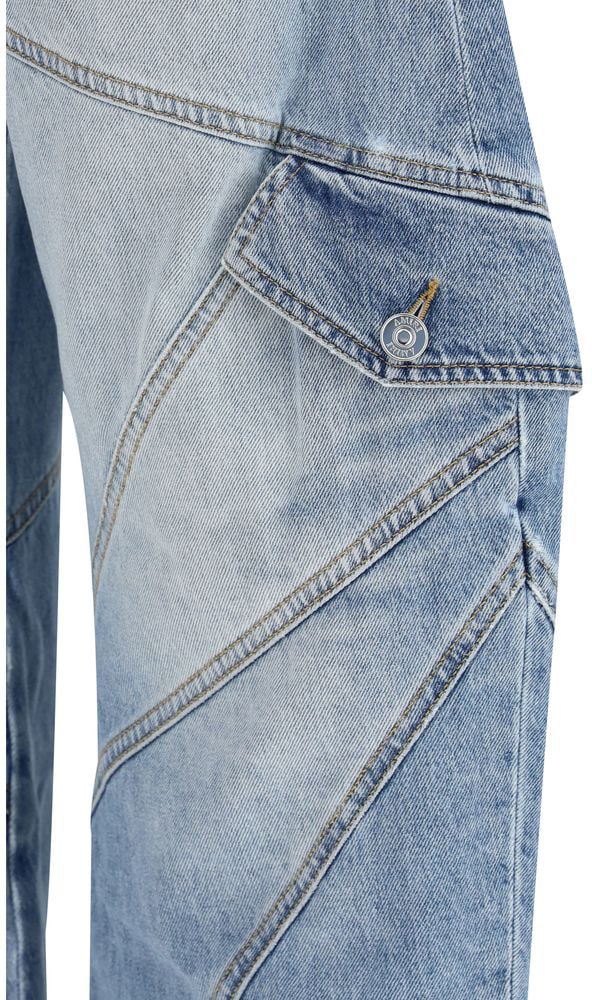 Amiri Amiri Blue Cotton Jeans Denim Blauw