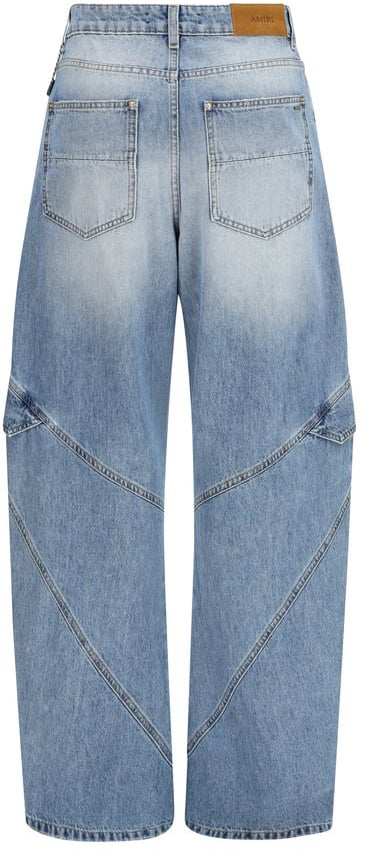Amiri Amiri Blue Cotton Jeans Denim Blauw
