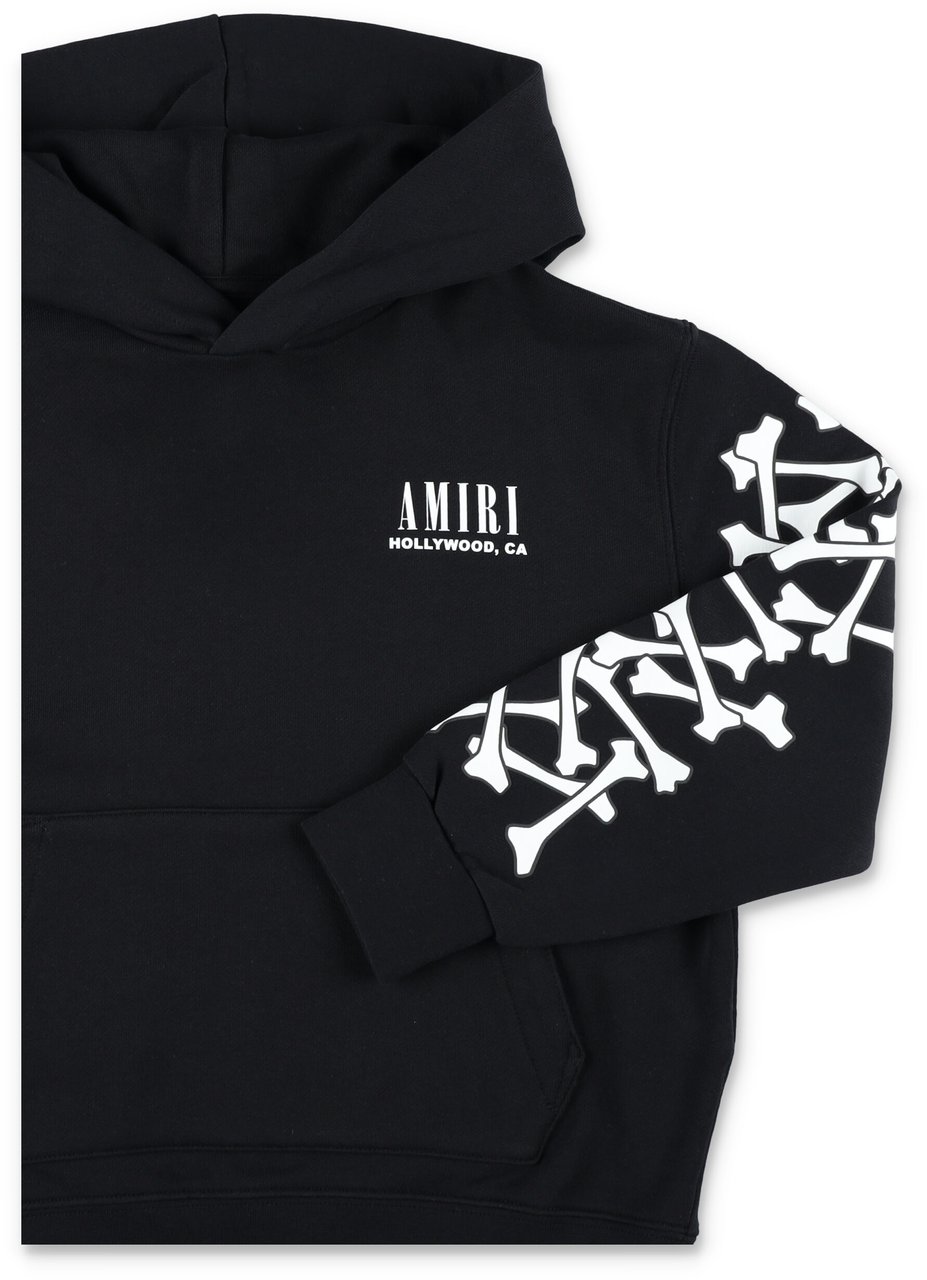 Amiri Bones Hoodie Nero Zwart