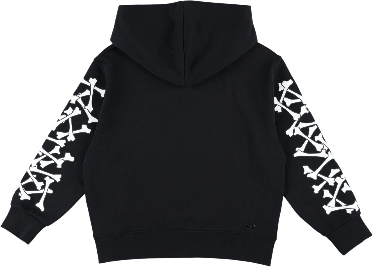 Amiri Hoodie Bones Nero Zwart