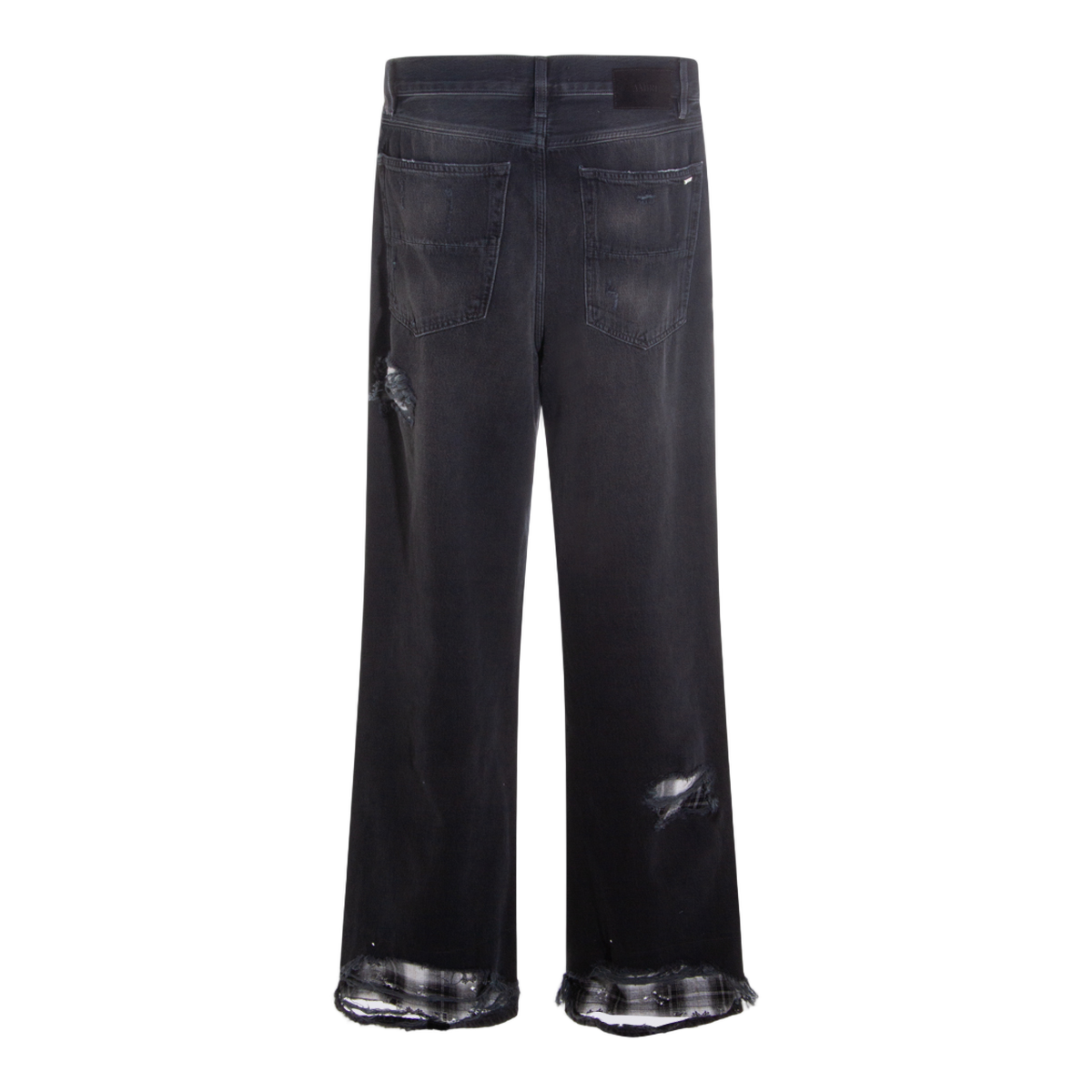 Amiri Straight-Leg Jeans With Traditional Five-Pocket Styling Zwart