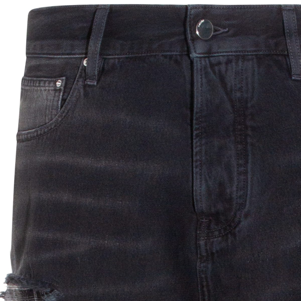Amiri Straight-Leg Jeans With Traditional Five-Pocket Styling Zwart
