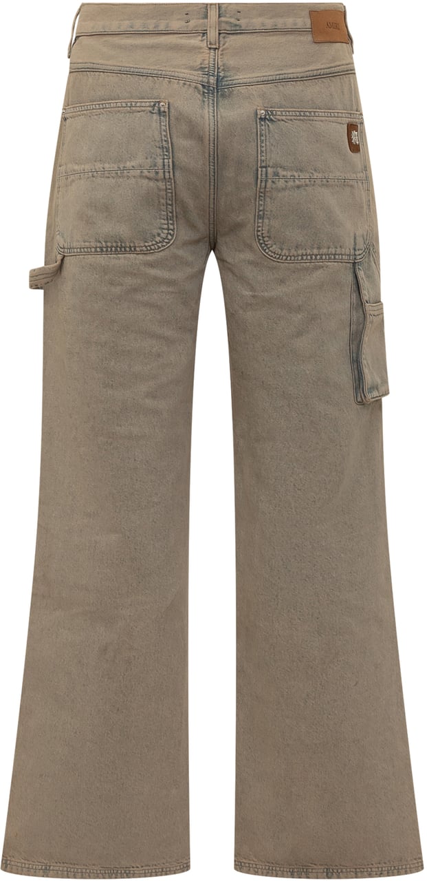 Amiri Pantaloni Carpenter Taupe
