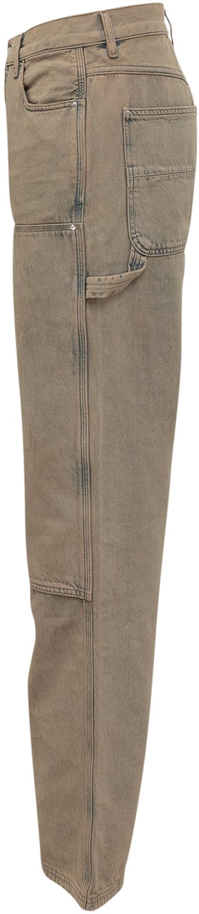 Amiri Pantaloni Carpenter Taupe