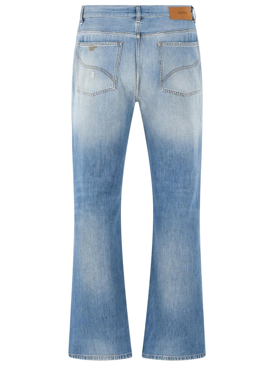 Amiri 'Slash Bootcut' Light Blue Denim Jeans Blauw