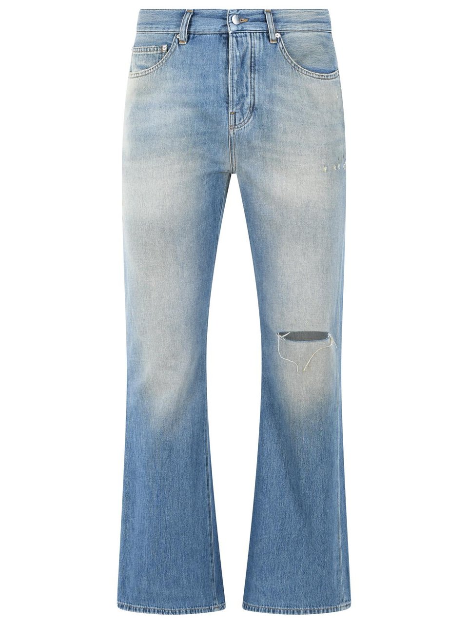 Amiri 'Slash Bootcut' Light Blue Denim Jeans Blauw