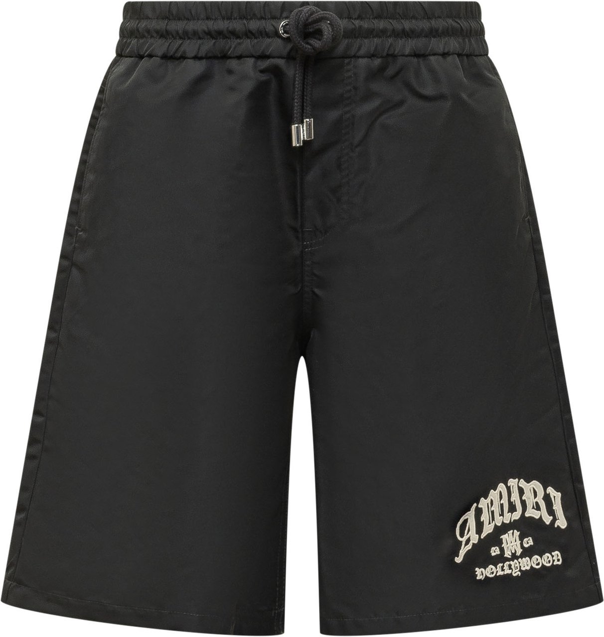 Amiri Shorts Amiri Hollywood con Coulisse e Ricamo Frontale Zwart