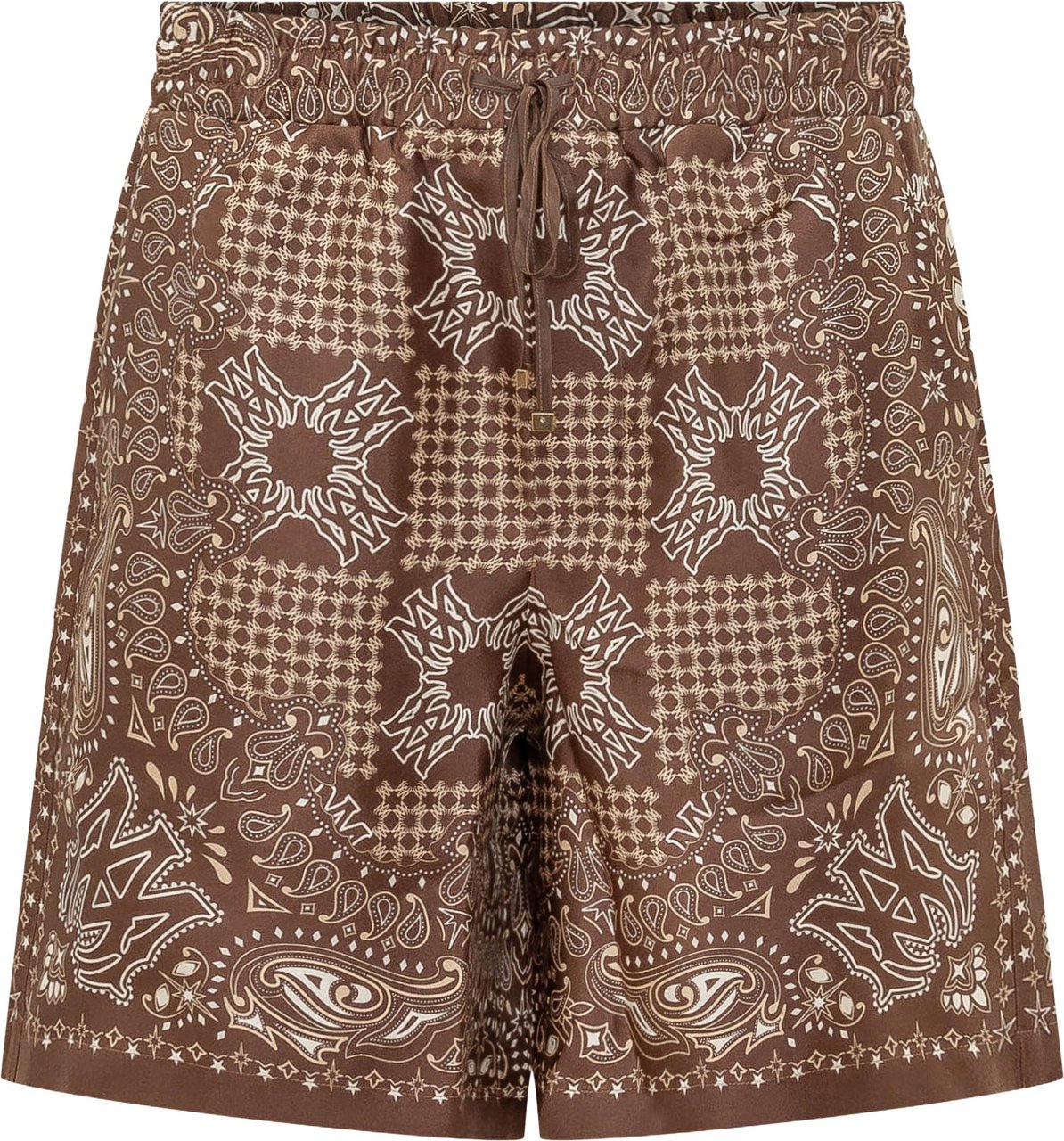 Amiri Shorts Check a Stampa Bandana Bruin