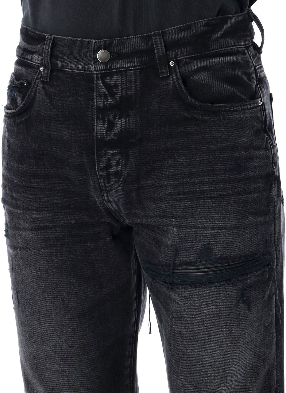 Amiri Straight Mx1 Jean Vintage Black Zwart