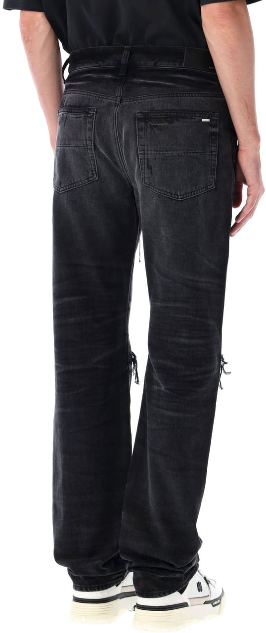 Amiri Straight Mx1 Jean Vintage Black Zwart