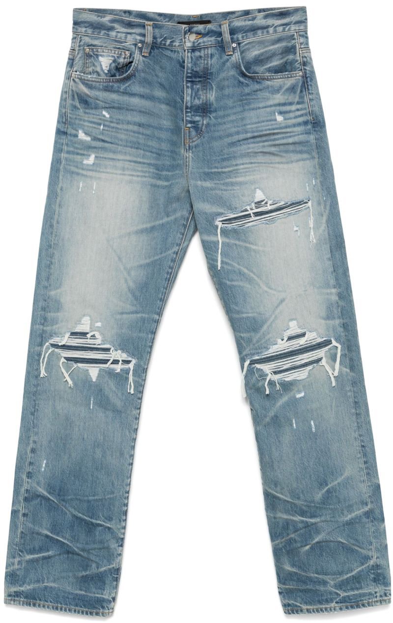 Amiri Jeans Blue Blauw