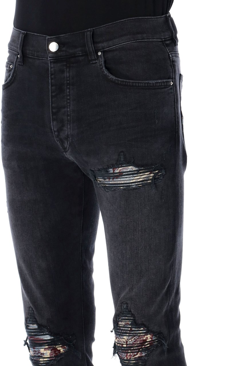 Amiri Crane Mx-1 Denim Dusk Black Zwart