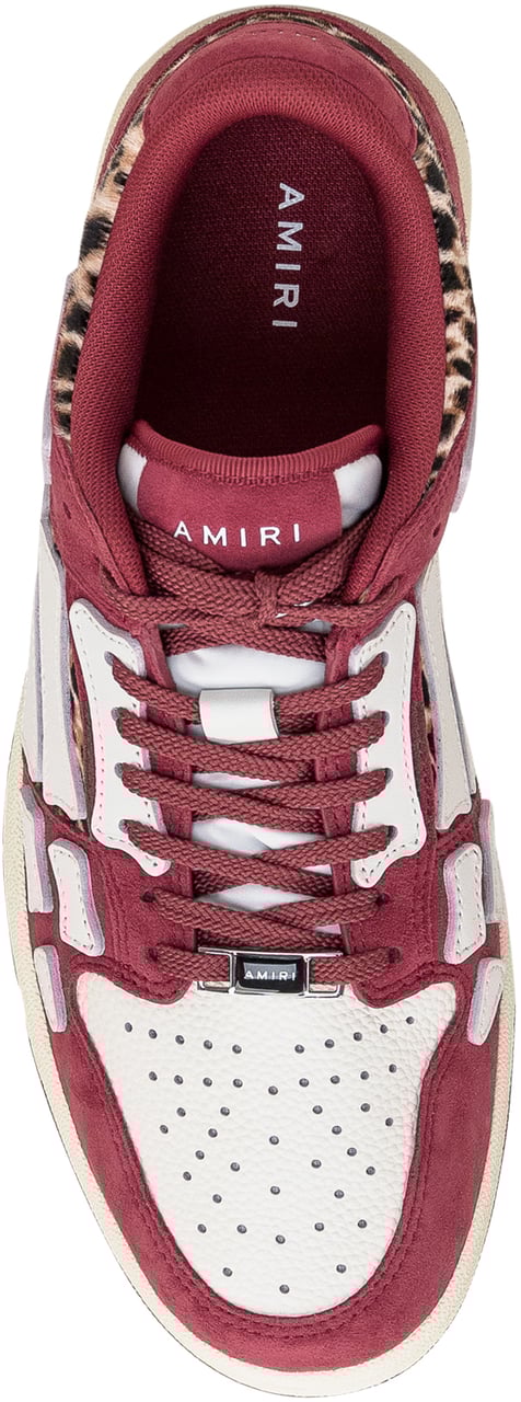 Amiri Sneaker Leopard Skel Top Rood
