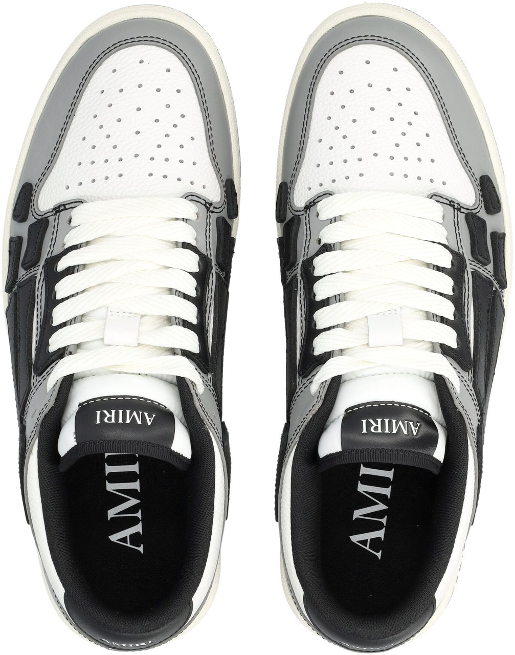 Amiri Skel Top Low Black Grey Zwart