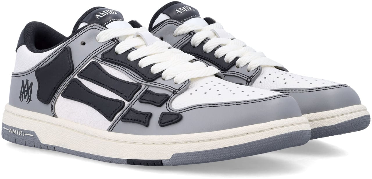 Amiri Skel Top Low Black Grey Zwart