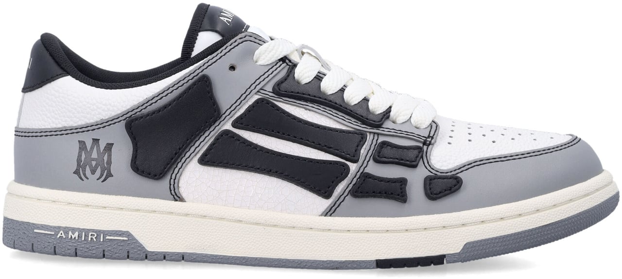 Amiri Amiri Skel Low Top Leather Sneakers Zwart