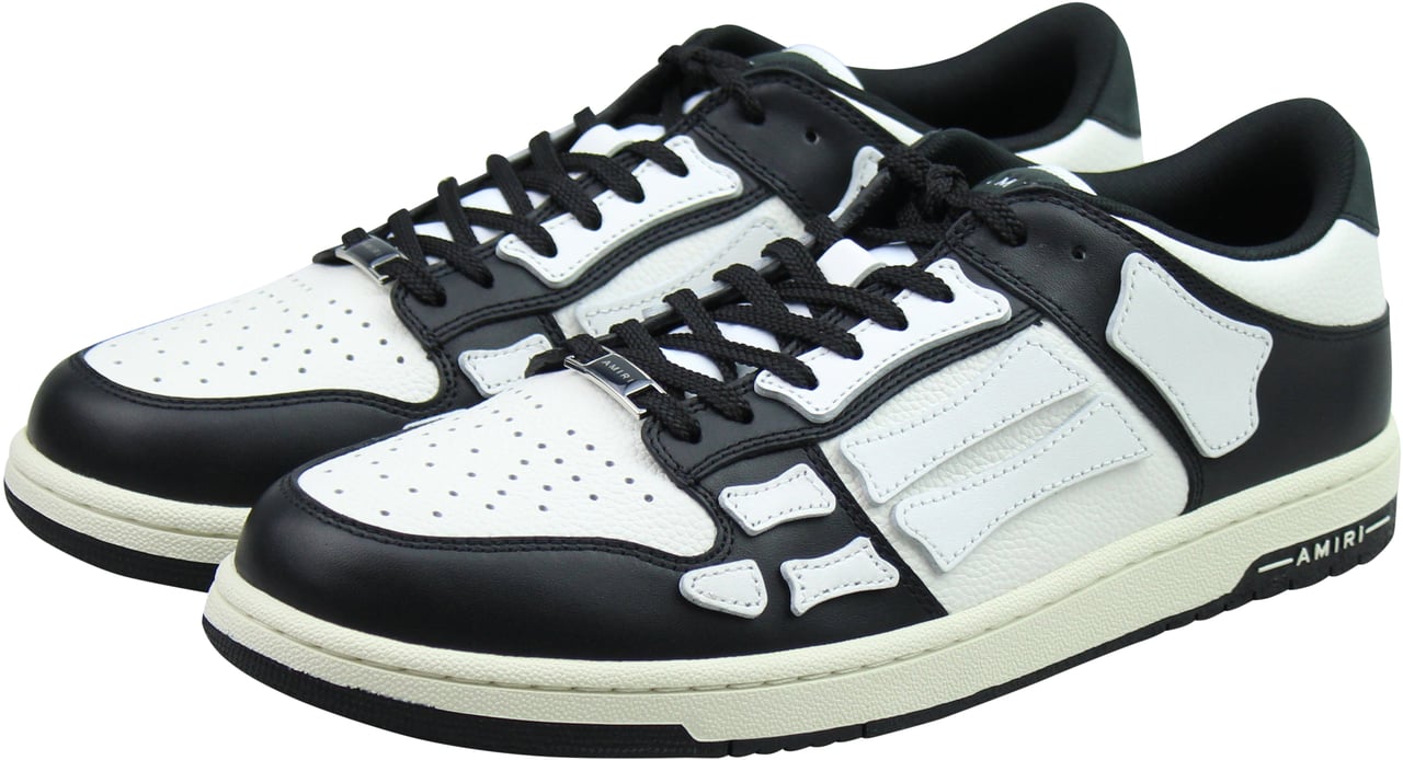 Amiri Amiri Skel Lage Top 'Zwart/wit' Wit