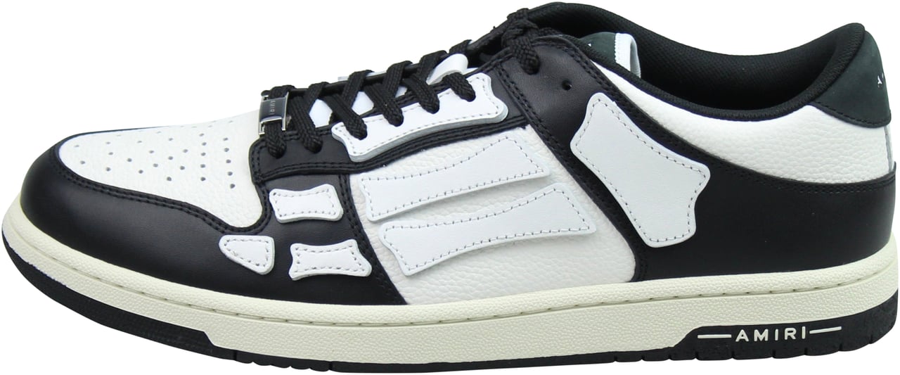 Amiri Amiri Skel Lage Top 'Zwart/wit' Wit