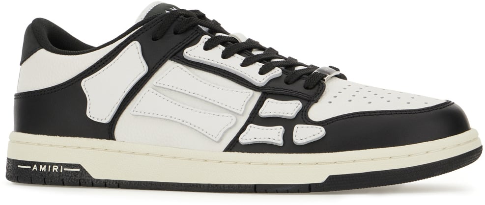 Amiri Amiri Two-tone leather Skel Top sneakers Divers
