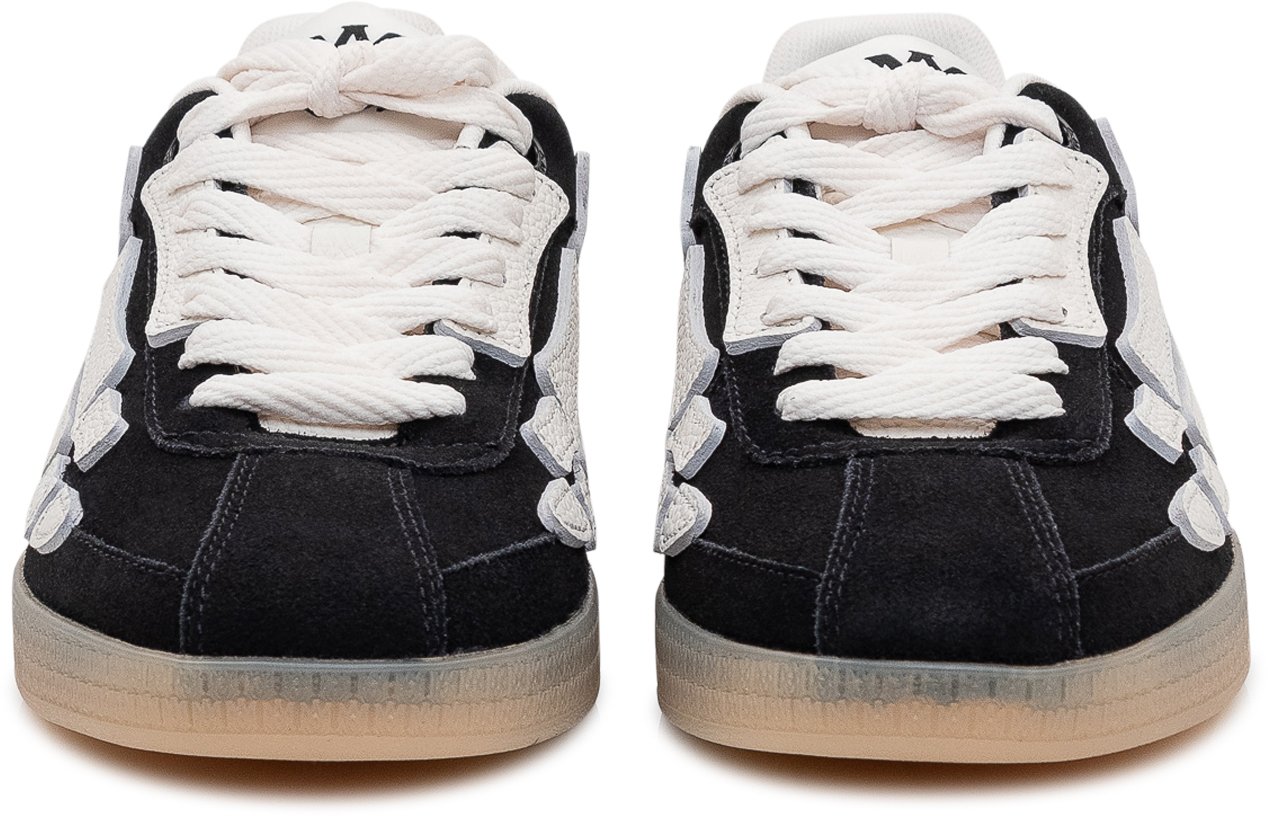 Amiri Sneakers Basse con Inserti a Contrasto Pacific Bones Zwart