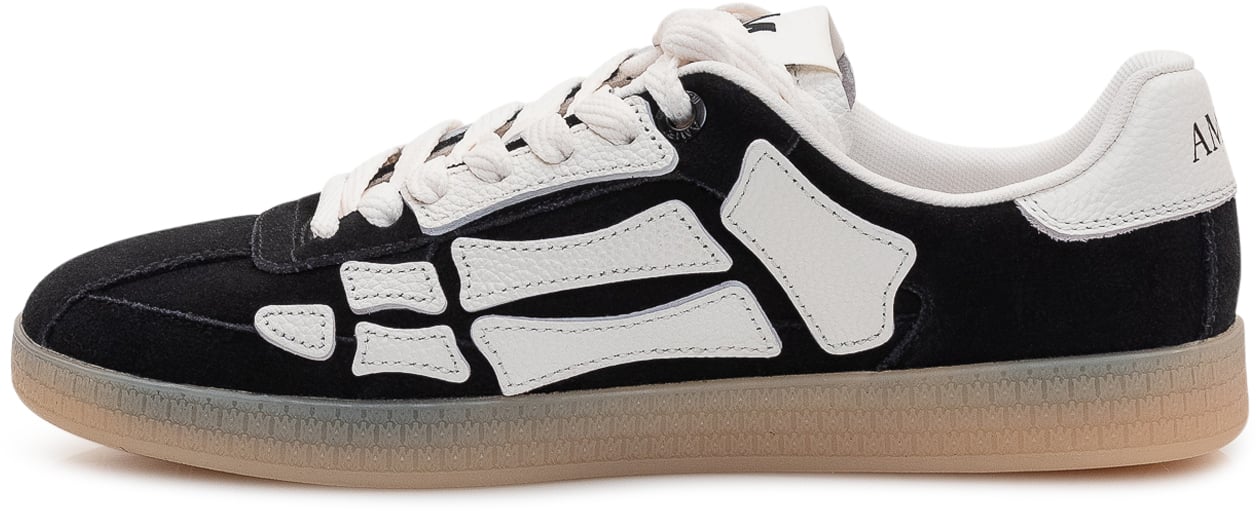 Amiri Sneakers Basse con Inserti a Contrasto Pacific Bones Zwart