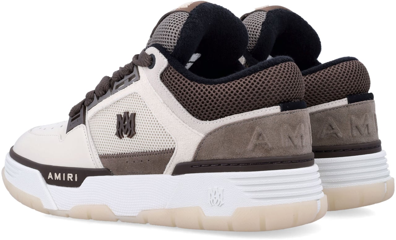 Amiri Amiri MA-1 Leather Mesh Sneakers Bruin