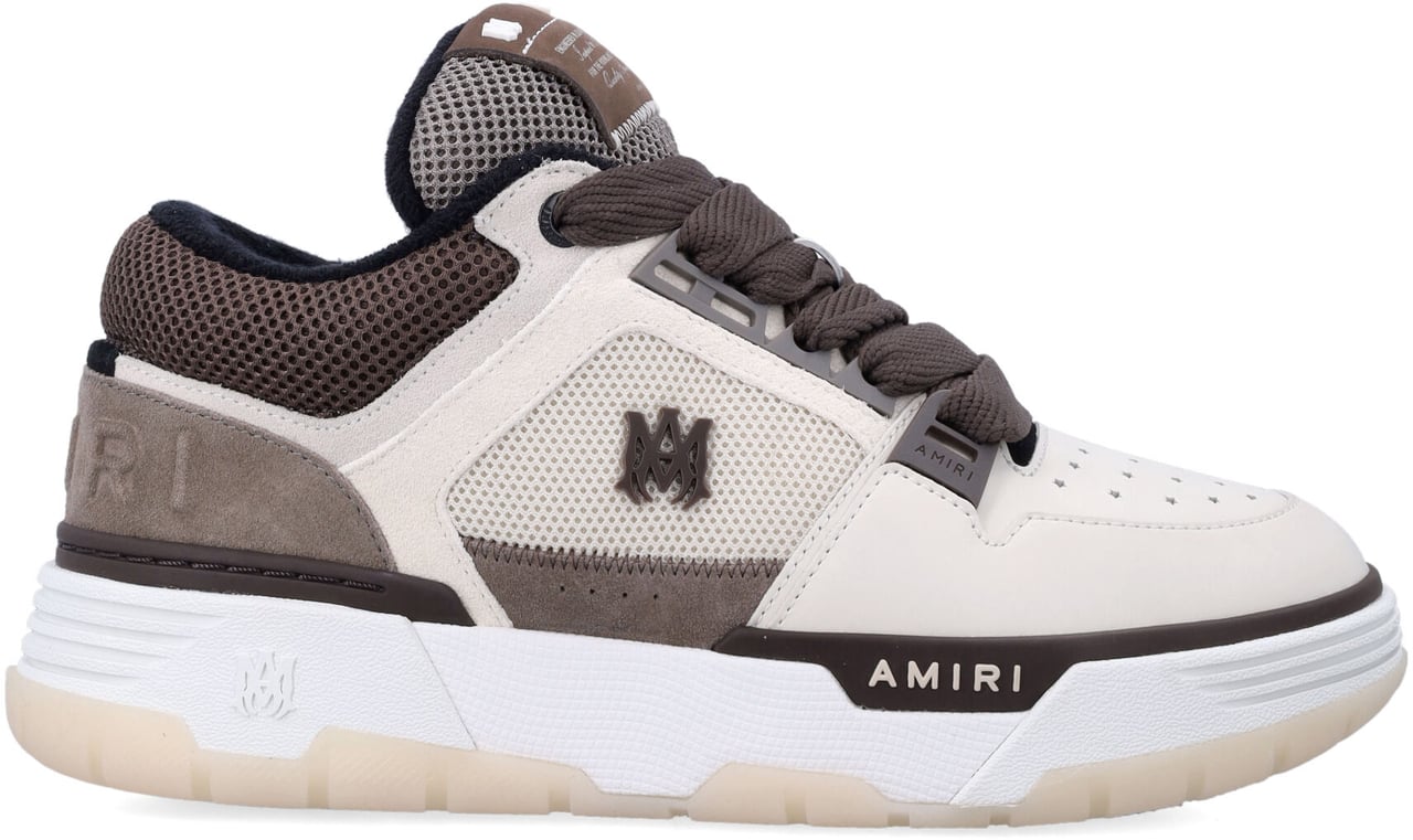 Amiri Amiri MA-1 Leather Mesh Sneakers Bruin