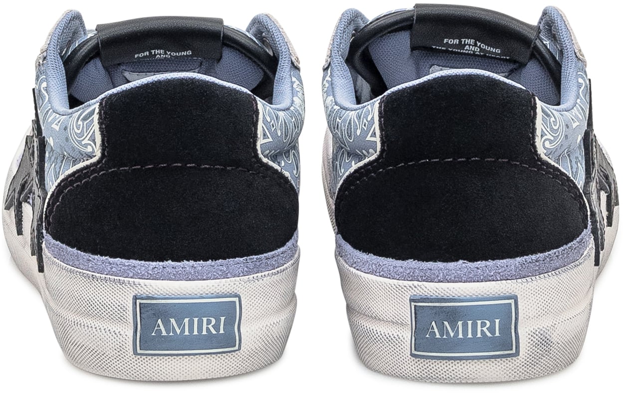 Amiri Sneaker Bandana Skate Blauw
