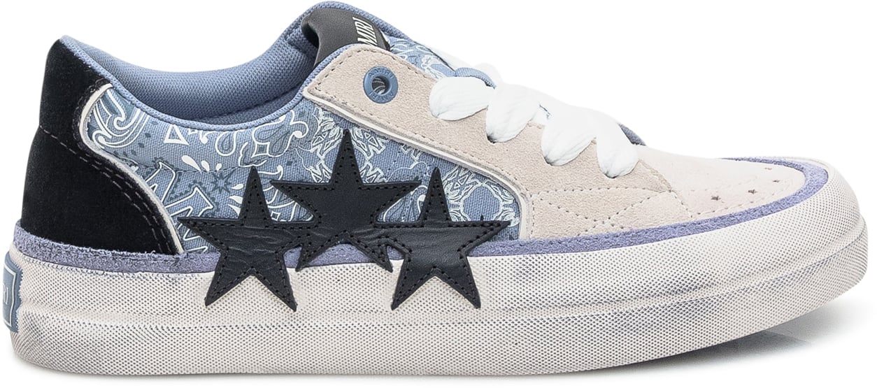 Amiri Sneaker Bandana Skate Blauw